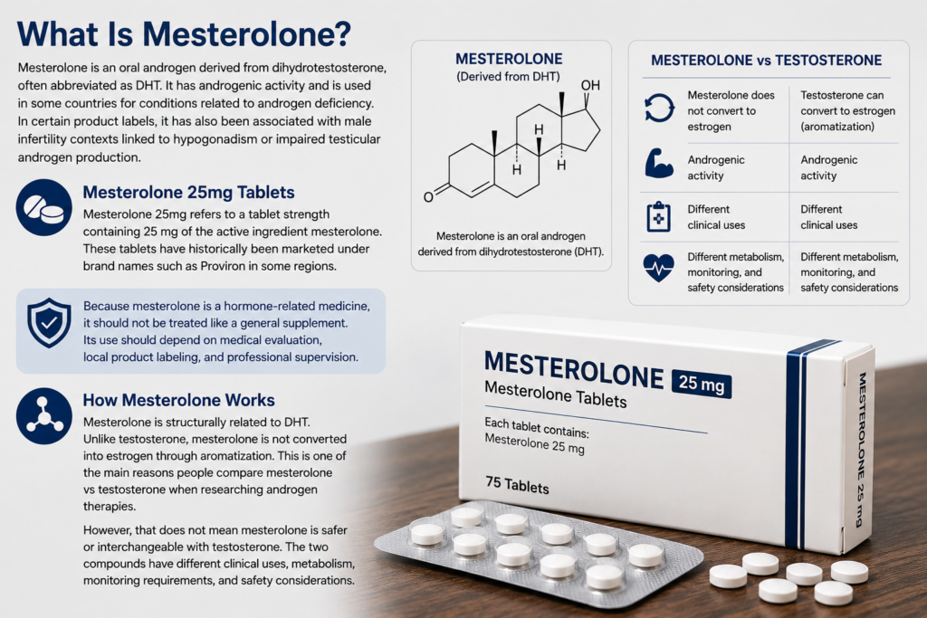 Mesterolone 25mg
